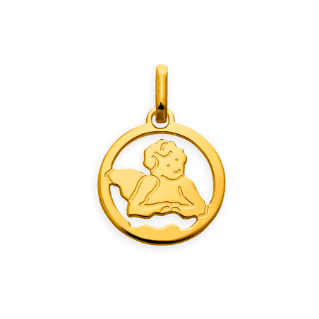 Médaille Or750 Ange avec bélière