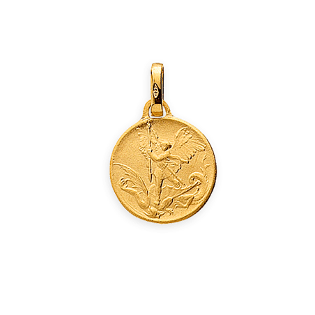 Médaille Or375 Saint Michel avec bélière