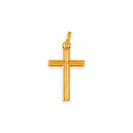 Croix Or375 avec bélière