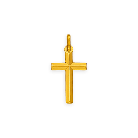 Croix Or375 avec bélière