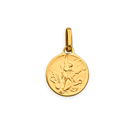 Médaille Or750 Saint-Michel avec bélière
