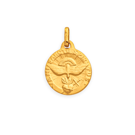 Médaille Or750 Saint-Esprit avec bélière