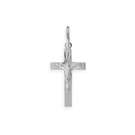 Croix Christ Argent925 avec bélière