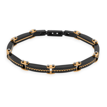 Bracelet Acier Bicolore